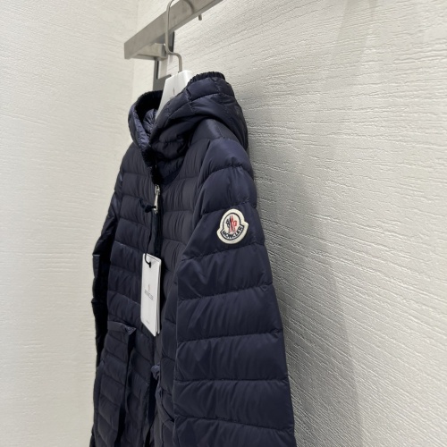 Cheap Moncler Down Feather Coat Long Sleeved For Women #1240184 Replica Wholesale [$160.00 USD] [ITEM#1240184] on Replica Moncler Down Feather Coat