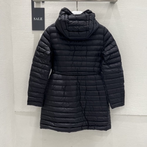 Cheap Moncler Down Feather Coat Long Sleeved For Women #1240185 Replica Wholesale [$160.00 USD] [ITEM#1240185] on Replica Moncler Down Feather Coat