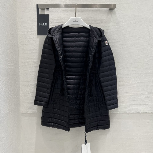 Cheap Moncler Down Feather Coat Long Sleeved For Women #1240185 Replica Wholesale [$160.00 USD] [ITEM#1240185] on Replica Moncler Down Feather Coat