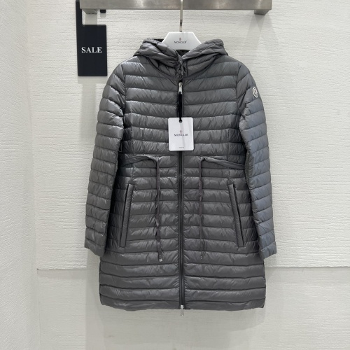 Cheap Moncler Down Feather Coat Long Sleeved For Women #1240186 Replica Wholesale [$160.00 USD] [ITEM#1240186] on Replica Moncler Down Feather Coat