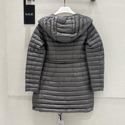 Cheap Moncler Down Feather Coat Long Sleeved For Women #1240186 Replica Wholesale [$160.00 USD] [ITEM#1240186] on Replica Moncler Down Feather Coat