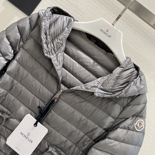 Cheap Moncler Down Feather Coat Long Sleeved For Women #1240186 Replica Wholesale [$160.00 USD] [ITEM#1240186] on Replica Moncler Down Feather Coat