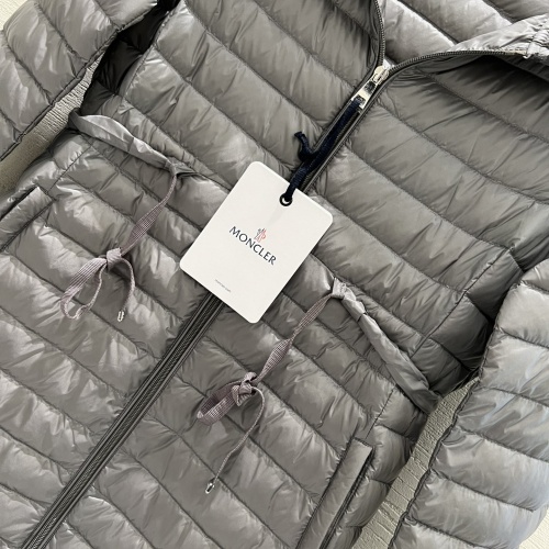 Cheap Moncler Down Feather Coat Long Sleeved For Women #1240186 Replica Wholesale [$160.00 USD] [ITEM#1240186] on Replica Moncler Down Feather Coat