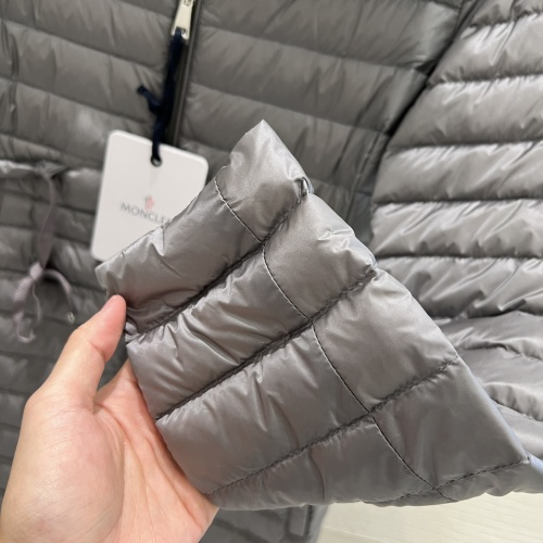 Cheap Moncler Down Feather Coat Long Sleeved For Women #1240186 Replica Wholesale [$160.00 USD] [ITEM#1240186] on Replica Moncler Down Feather Coat