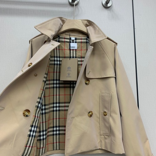 Cheap Burberry Trench Coat Long Sleeved For Women #1240187 Replica Wholesale [$128.00 USD] [ITEM#1240187] on Replica Burberry Trench Coat