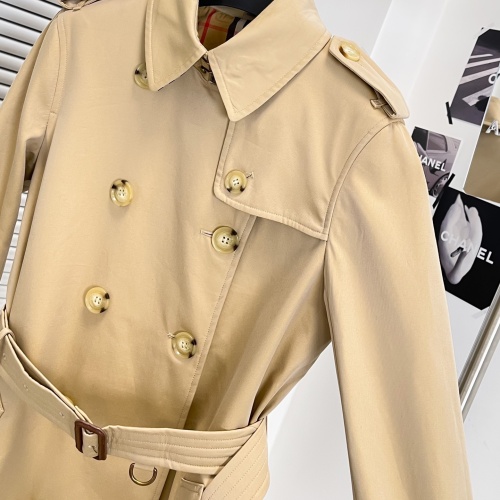 Cheap Burberry Trench Coat Long Sleeved For Women #1240193 Replica Wholesale [$160.00 USD] [ITEM#1240193] on Replica Burberry Trench Coat