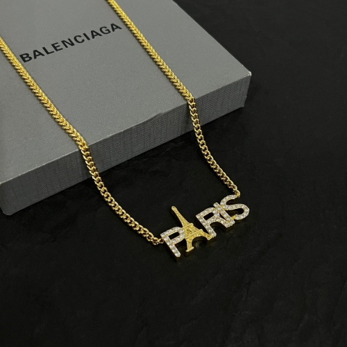 Cheap Balenciaga Necklaces #1240254 Replica Wholesale [$42.00 USD] [ITEM#1240254] on Replica Balenciaga Necklaces