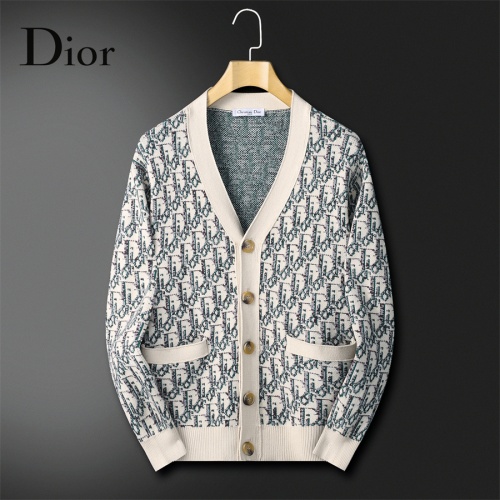 Cheap Christian Dior Sweaters Long Sleeved For Men #1240401 Replica Wholesale [$60.00 USD] [ITEM#1240401] on Replica Christian Dior Sweaters