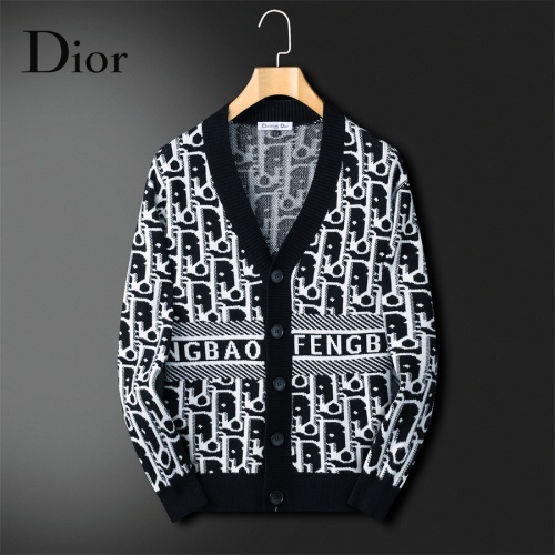 Cheap Christian Dior Sweaters Long Sleeved For Men #1240403 Replica Wholesale [$60.00 USD] [ITEM#1240403] on Replica Christian Dior Sweaters