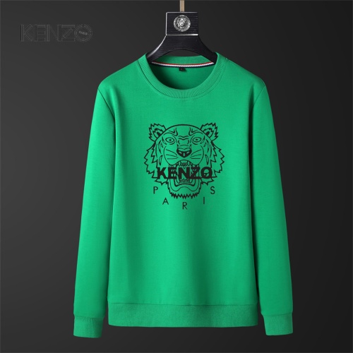 Cheap Kenzo Hoodies Long Sleeved For Men #1240456 Replica Wholesale [$40.00 USD] [ITEM#1240456] on Replica Kenzo Hoodies