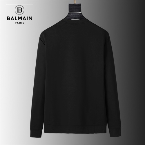 Cheap Balmain Hoodies Long Sleeved For Men #1240463 Replica Wholesale [$40.00 USD] [ITEM#1240463] on Replica Balmain Hoodies