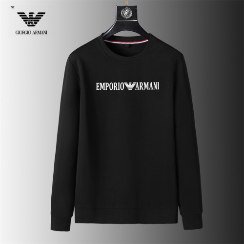 Cheap Armani Hoodies Long Sleeved For Men #1240466 Replica Wholesale [$40.00 USD] [ITEM#1240466] on Replica Armani Hoodies