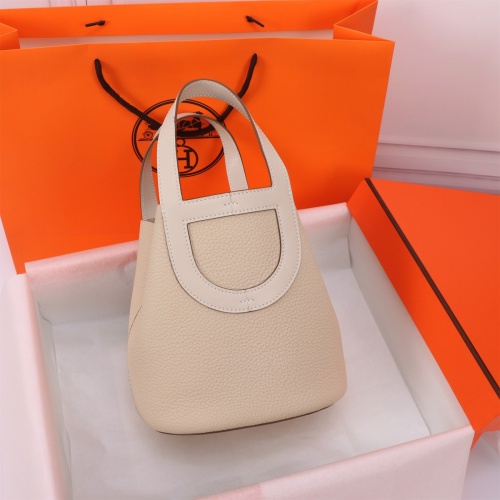 Cheap Hermes AAA Quality Handbags In Silver For Women #1240538 Replica Wholesale [$240.00 USD] [ITEM#1240538] on Replica Hermes AAA Quality Handbags