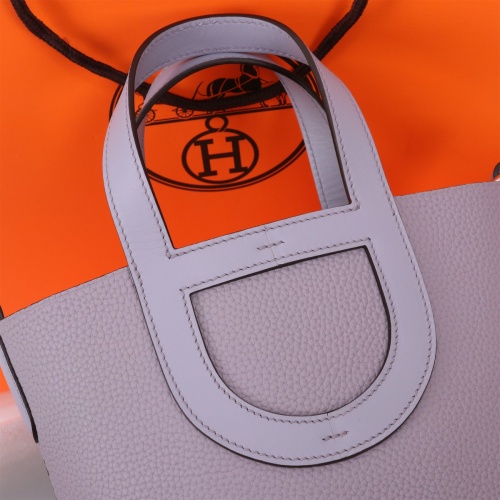 Cheap Hermes AAA Quality Handbags In Silver For Women #1240549 Replica Wholesale [$240.00 USD] [ITEM#1240549] on Replica Hermes AAA Quality Handbags