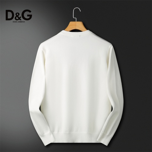 Cheap Dolce &amp; Gabbana D&amp;G Sweaters Long Sleeved For Men #1240557 Replica Wholesale [$52.00 USD] [ITEM#1240557] on Replica Dolce &amp; Gabbana D&amp;G Sweaters