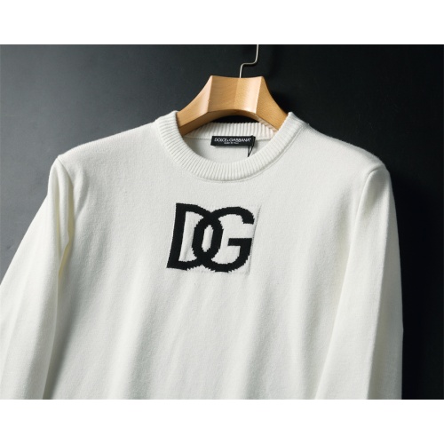 Cheap Dolce &amp; Gabbana D&amp;G Sweaters Long Sleeved For Men #1240557 Replica Wholesale [$52.00 USD] [ITEM#1240557] on Replica Dolce &amp; Gabbana D&amp;G Sweaters