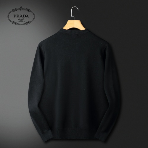 Cheap Prada Sweater Long Sleeved For Men #1240560 Replica Wholesale [$52.00 USD] [ITEM#1240560] on Replica Prada Sweater