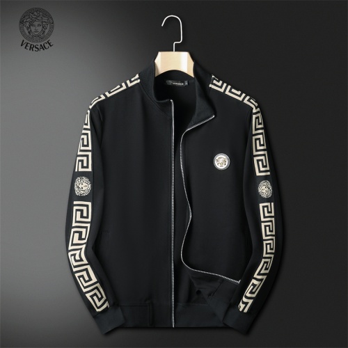 Cheap Versace Tracksuits Long Sleeved For Men #1240566 Replica Wholesale [$80.00 USD] [ITEM#1240566] on Replica Versace Tracksuits