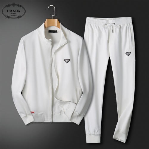 Cheap Prada Tracksuits Long Sleeved For Men #1240569 Replica Wholesale [$80.00 USD] [ITEM#1240569] on Replica Prada Tracksuits