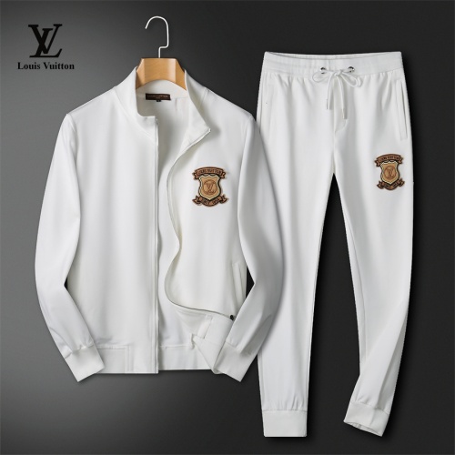 Cheap Louis Vuitton LV Tracksuits Long Sleeved For Men #1240571 Replica Wholesale [$80.00 USD] [ITEM#1240571] on Replica Louis Vuitton LV Tracksuits