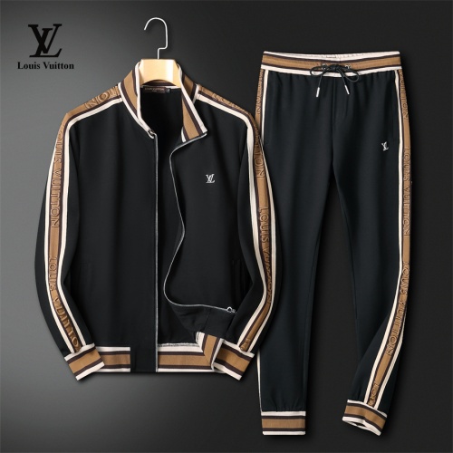 Cheap Louis Vuitton LV Tracksuits Long Sleeved For Men #1240575 Replica Wholesale [$80.00 USD] [ITEM#1240575] on Replica Louis Vuitton LV Tracksuits