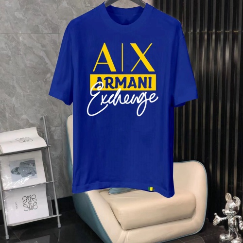 Cheap Armani T-Shirts Short Sleeved For Men #1240593 Replica Wholesale [$40.00 USD] [ITEM#1240593] on Replica Armani T-Shirts