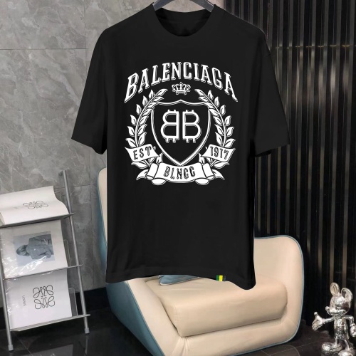 Cheap Balenciaga T-Shirts Short Sleeved For Men #1240610 Replica Wholesale [$40.00 USD] [ITEM#1240610] on Replica Balenciaga T-Shirts