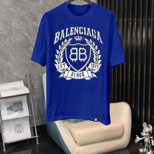 Cheap Balenciaga T-Shirts Short Sleeved For Men #1240611 Replica Wholesale [$40.00 USD] [ITEM#1240611] on Replica Balenciaga T-Shirts