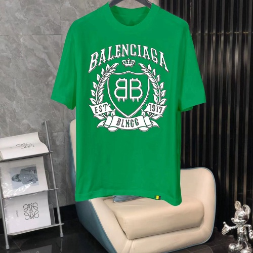 Cheap Balenciaga T-Shirts Short Sleeved For Men #1240612 Replica Wholesale [$40.00 USD] [ITEM#1240612] on Replica Balenciaga T-Shirts