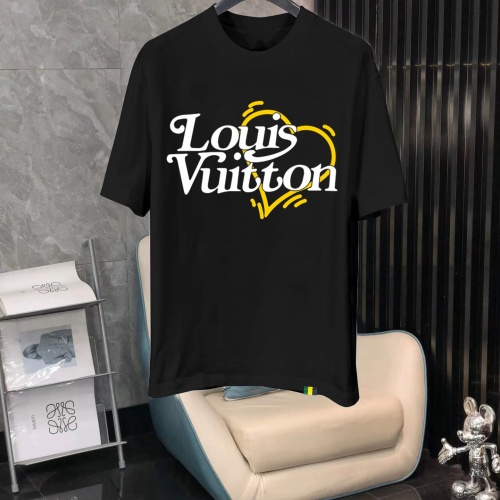 Cheap Louis Vuitton LV T-Shirts Short Sleeved For Men #1240640 Replica Wholesale [$40.00 USD] [ITEM#1240640] on Replica Louis Vuitton LV T-Shirts