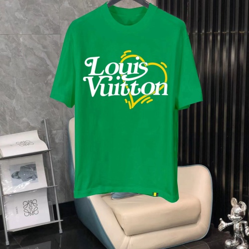 Cheap Louis Vuitton LV T-Shirts Short Sleeved For Men #1240642 Replica Wholesale [$40.00 USD] [ITEM#1240642] on Replica Louis Vuitton LV T-Shirts