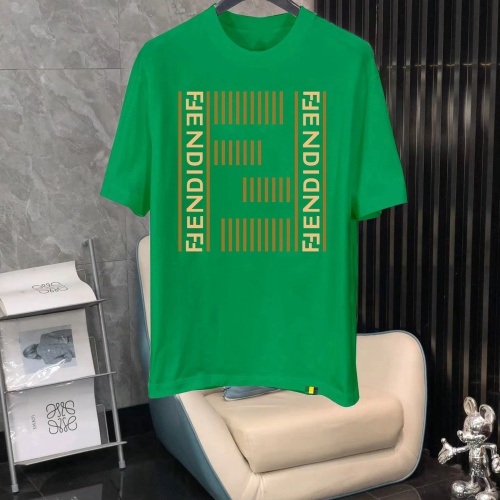 Cheap Fendi T-Shirts Short Sleeved For Men #1240668 Replica Wholesale [$40.00 USD] [ITEM#1240668] on Replica Fendi T-Shirts