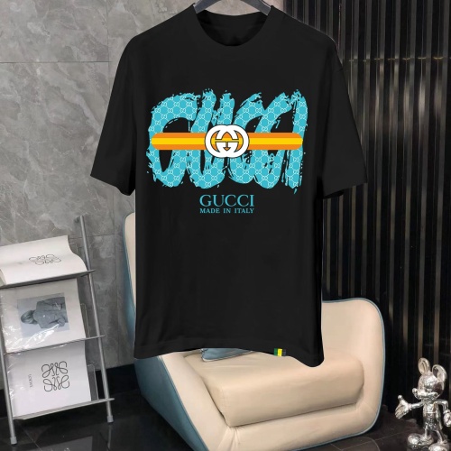 Cheap Gucci T-Shirts Short Sleeved For Men #1240685 Replica Wholesale [$40.00 USD] [ITEM#1240685] on Replica Gucci T-Shirts