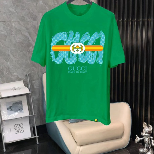 Cheap Gucci T-Shirts Short Sleeved For Men #1240687 Replica Wholesale [$40.00 USD] [ITEM#1240687] on Replica Gucci T-Shirts