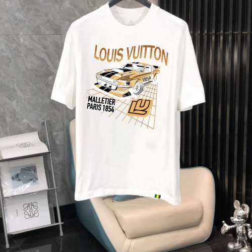 Cheap Louis Vuitton LV T-Shirts Short Sleeved For Men #1240703 Replica Wholesale [$40.00 USD] [ITEM#1240703] on Replica Louis Vuitton LV T-Shirts