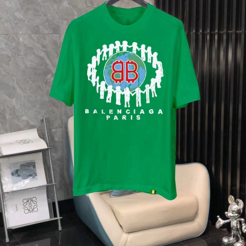 Cheap Balenciaga T-Shirts Short Sleeved For Men #1240708 Replica Wholesale [$40.00 USD] [ITEM#1240708] on Replica Balenciaga T-Shirts