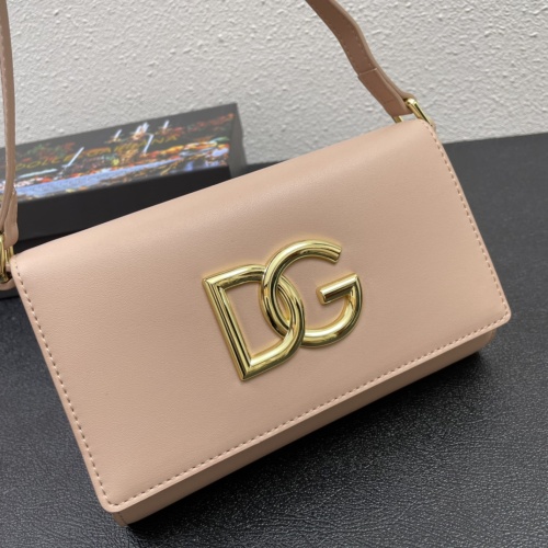 Cheap Dolce &amp; Gabbana D&amp;G AAA Quality Messenger Bags For Women #1240722 Replica Wholesale [$135.00 USD] [ITEM#1240722] on Replica Dolce &amp; Gabbana D&amp;G AAA Quality Messenger Bags