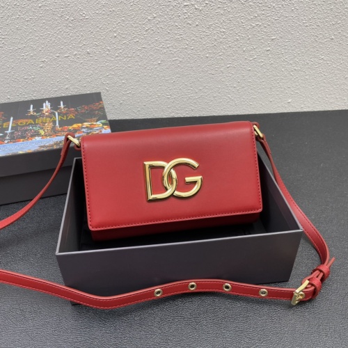 Cheap Dolce &amp; Gabbana D&amp;G AAA Quality Messenger Bags For Women #1240723 Replica Wholesale [$135.00 USD] [ITEM#1240723] on Replica Dolce &amp; Gabbana D&amp;G AAA Quality Messenger Bags