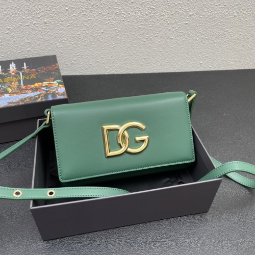 Cheap Dolce &amp; Gabbana D&amp;G AAA Quality Messenger Bags For Women #1240724 Replica Wholesale [$135.00 USD] [ITEM#1240724] on Replica Dolce &amp; Gabbana D&amp;G AAA Quality Messenger Bags