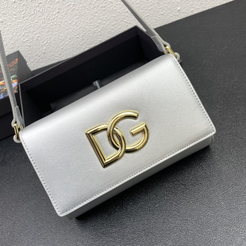 Cheap Dolce &amp; Gabbana D&amp;G AAA Quality Messenger Bags For Women #1240725 Replica Wholesale [$135.00 USD] [ITEM#1240725] on Replica Dolce &amp; Gabbana D&amp;G AAA Quality Messenger Bags