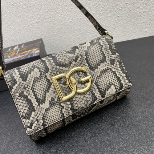 Cheap Dolce &amp; Gabbana D&amp;G AAA Quality Messenger Bags For Women #1240726 Replica Wholesale [$135.00 USD] [ITEM#1240726] on Replica Dolce &amp; Gabbana D&amp;G AAA Quality Messenger Bags