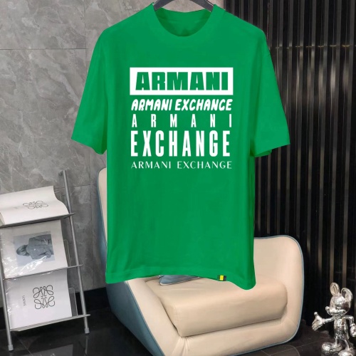 Cheap Armani T-Shirts Short Sleeved For Men #1240733 Replica Wholesale [$40.00 USD] [ITEM#1240733] on Replica Armani T-Shirts