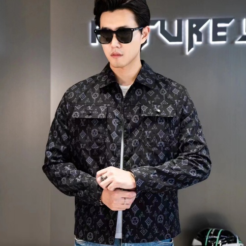 Cheap Louis Vuitton LV Jackets Long Sleeved For Men #1240737 Replica Wholesale [$60.00 USD] [ITEM#1240737] on Replica Louis Vuitton LV Jackets