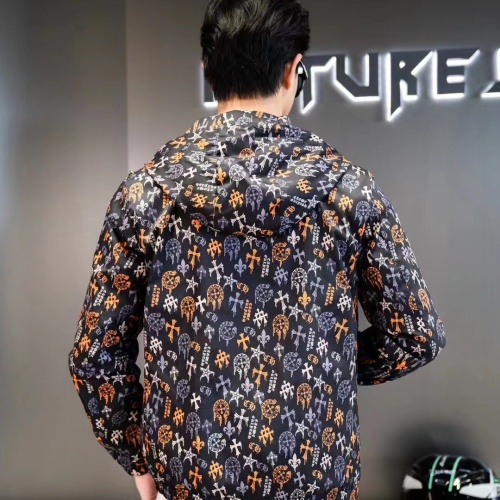 Cheap Chrome Hearts Jackets Long Sleeved For Men #1240741 Replica Wholesale [$60.00 USD] [ITEM#1240741] on Replica Chrome Hearts Jackets