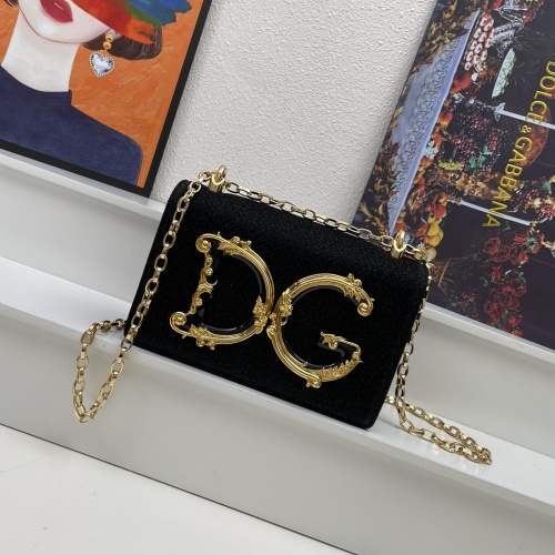 Cheap Dolce &amp; Gabbana D&amp;G AAA Quality Messenger Bags For Women #1240751 Replica Wholesale [$150.00 USD] [ITEM#1240751] on Replica Dolce &amp; Gabbana D&amp;G AAA Quality Messenger Bags