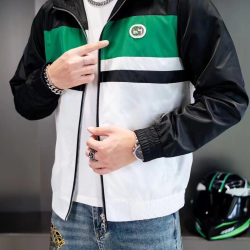 Cheap Gucci Jackets Long Sleeved For Men #1240752 Replica Wholesale [$60.00 USD] [ITEM#1240752] on Replica Gucci Jackets