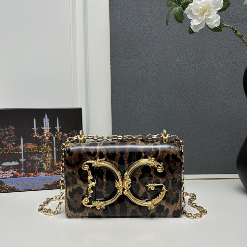 Cheap Dolce &amp; Gabbana D&amp;G AAA Quality Messenger Bags For Women #1240760 Replica Wholesale [$172.00 USD] [ITEM#1240760] on Replica Dolce &amp; Gabbana D&amp;G AAA Quality Messenger Bags