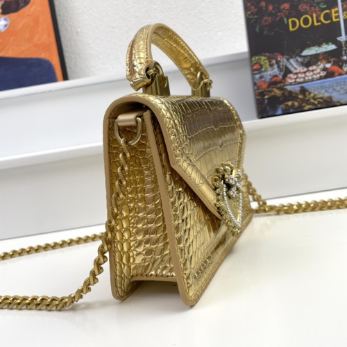 Cheap Dolce &amp; Gabbana D&amp;G AAA Quality Messenger Bags For Women #1240762 Replica Wholesale [$158.00 USD] [ITEM#1240762] on Replica Dolce &amp; Gabbana D&amp;G AAA Quality Messenger Bags