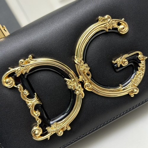 Cheap Dolce &amp; Gabbana D&amp;G AAA Quality Messenger Bags For Women #1240767 Replica Wholesale [$158.00 USD] [ITEM#1240767] on Replica Dolce &amp; Gabbana D&amp;G AAA Quality Messenger Bags