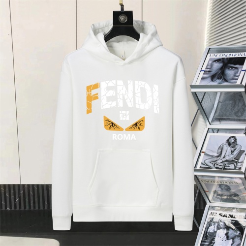 Cheap Fendi Hoodies Long Sleeved For Men #1240776 Replica Wholesale [$52.00 USD] [ITEM#1240776] on Replica Fendi Hoodies